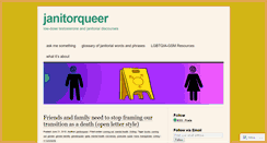 Desktop Screenshot of janitorqueer.com